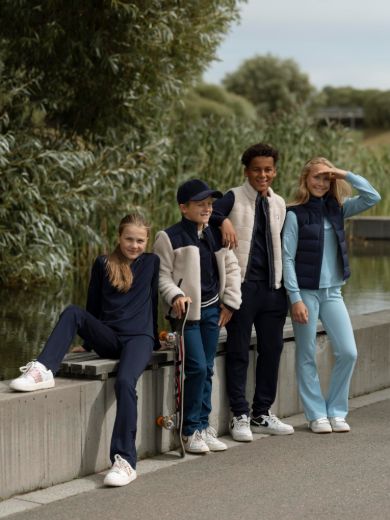 Bilde av WoolLand WL - Nusfjord vest kids Beige